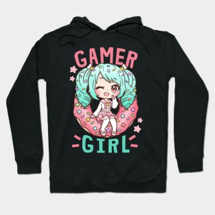 Gamer Girl Anime Cosplay Hoodie